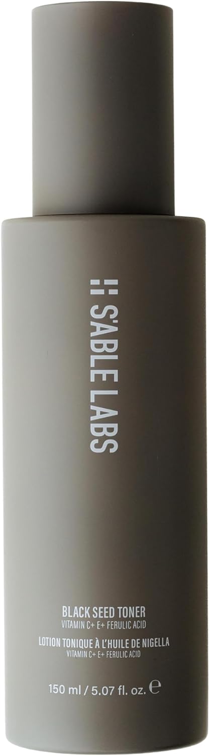 S'ABLE Labs - Black Seed Facial Toner | Protect, Restore, Refine, Soothe | Ferulic Acid, Vitamins C + E | Melanin-Inclusive Skincare (150 mL | 5.07 fl oz)