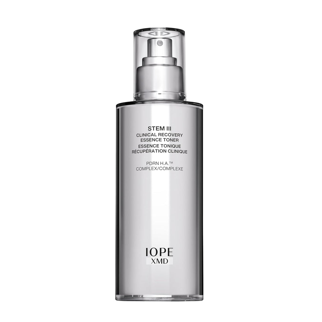 IOPE XMD Stem III Clinical Recovery Essence Toner - Hydrating & Soothing Face Prep - Pre-Treatment Inspired Formula to Balance and Calm Skin - With PDRN and Hyaluronic Acid - 5.07 fl. oz.