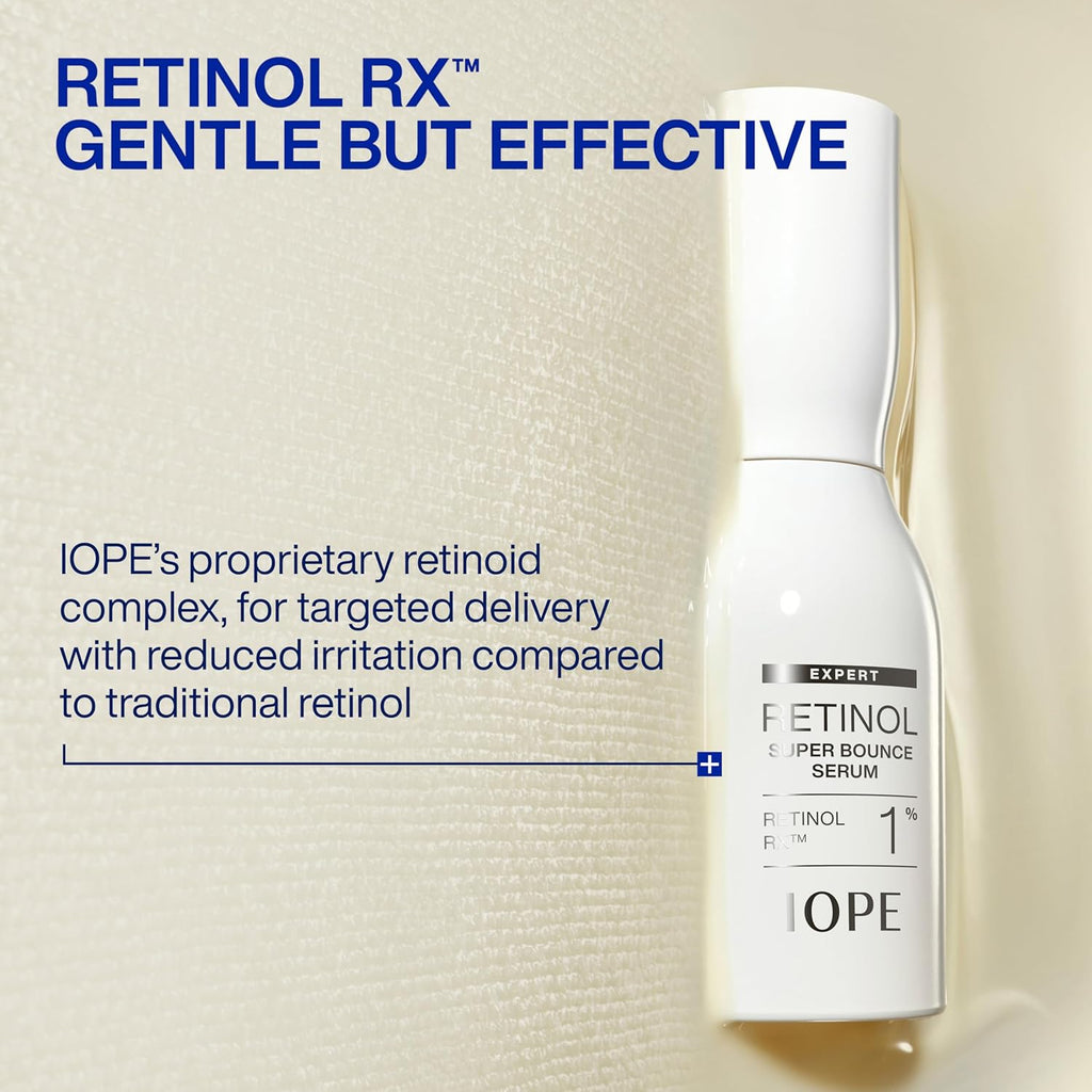 IOPE Expert Retinol Serum Gel Mask - High-Performance Hydrogel Face Mask with Retinol - Visibly Firms, Refines Pores, and Boosts Radiance - Intensive Anti-Aging Treatment